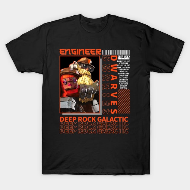 Engineerx - Galactic T-Shirt by NekerArt